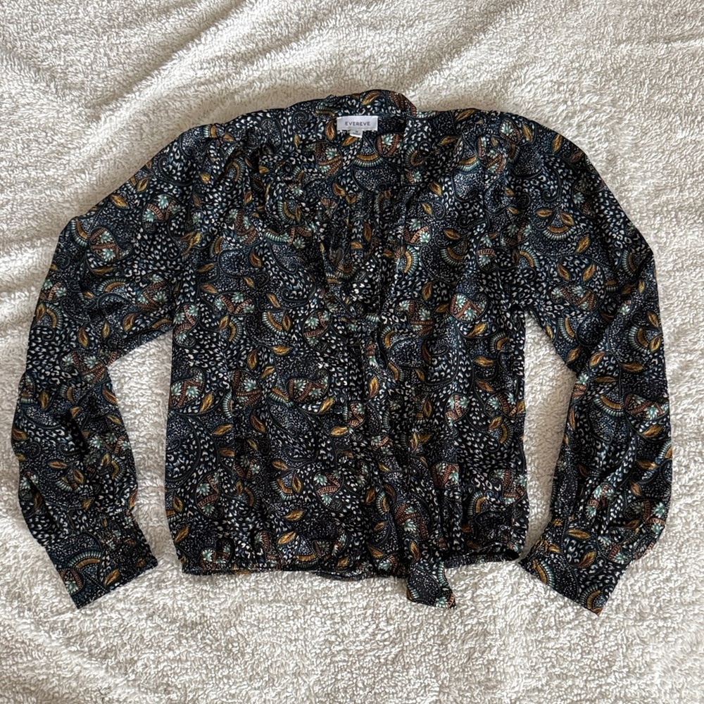 EVEREVE Patterned Blouse